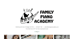 Desktop Screenshot of familypianoacademy.com